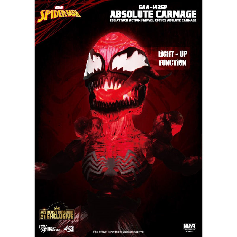 Absolute Carnage Egg Attack Action Figure EAA-143SP