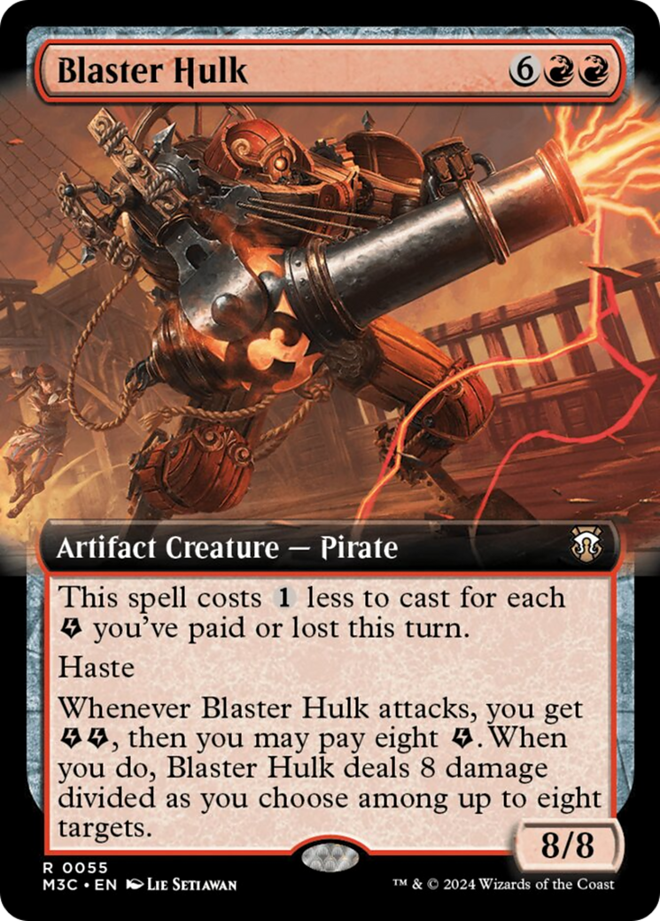 Blaster Hulk (Extended Art) (55) [Modern Horizons 3]