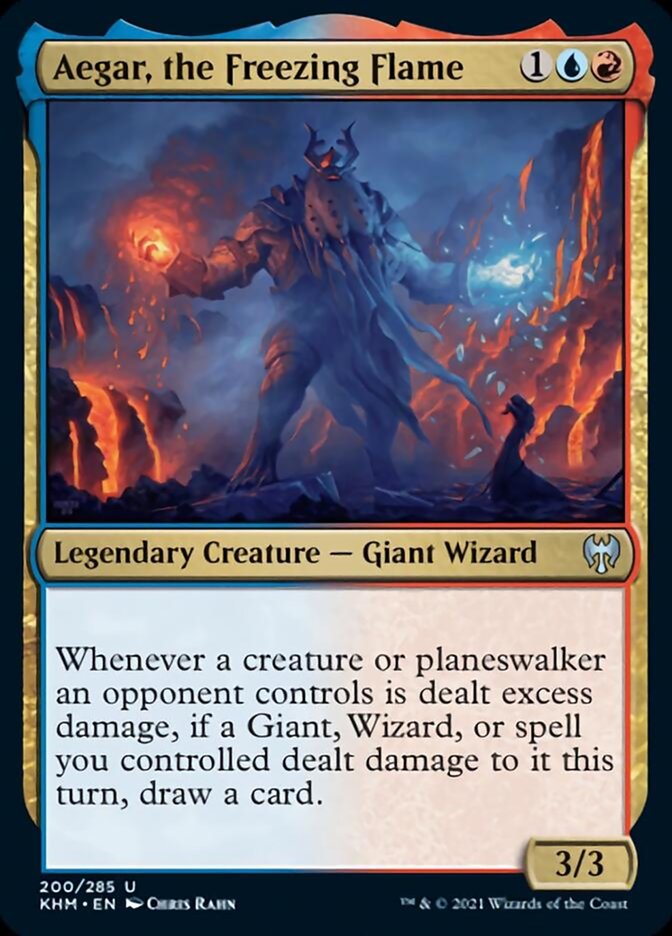 Aegar, the Freezing Flame (200) [Kaldheim]