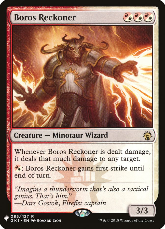 Boros Reckoner (85) [The List Reprints]