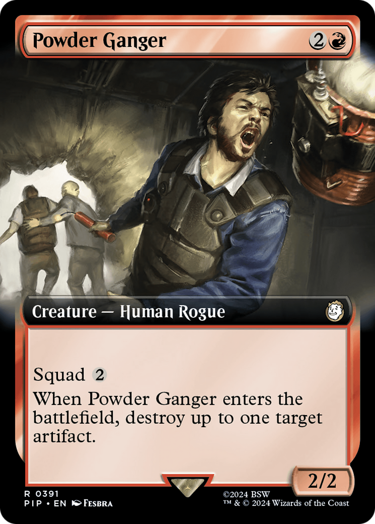Powder Ganger (Extended Art) (391) (Universes Beyond: Fallout)