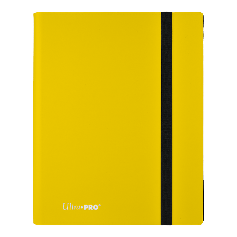 Ultra PRO: 9-Pocket PRO-Binder - Eclipse (Lemon Yellow)