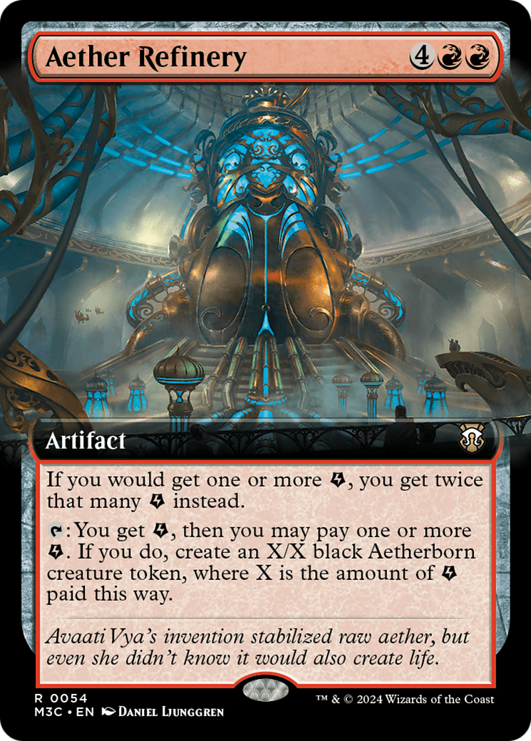 Aether Refinery (Extended Art) (54) [Modern Horizons 3]