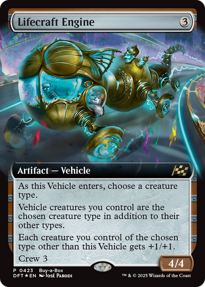 Lifecraft Engine (Extended Art) (423) (Buy-A-Box Promos)