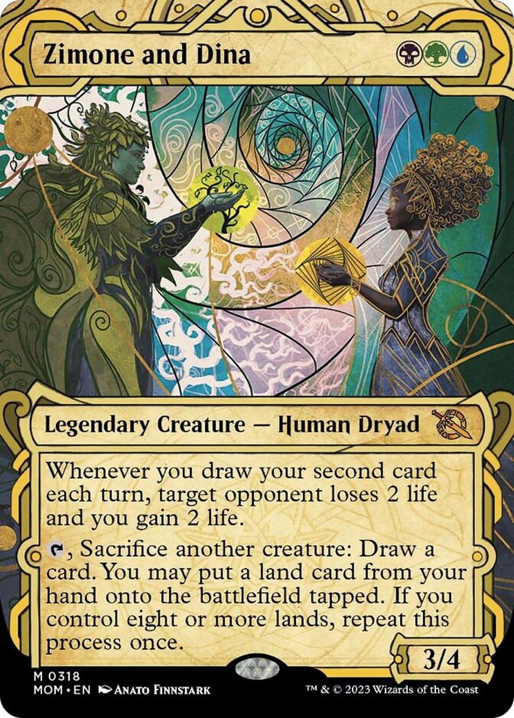 Zimone and Dina (Multiverse Legends) [March of the Machine]