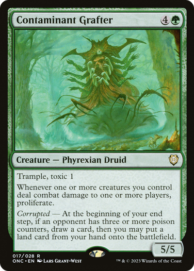 Contaminant Grafter (17) [Phyrexia: All Will Be One]