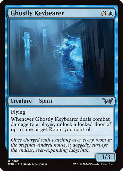 Ghostly Keybearer (61) (Duskmourn: House of Horror)