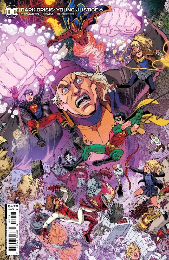 Dark Crisis Young Justice #6 (Of 6) Cover B Todd Nauck Card Stock Variant - Inner Nerd