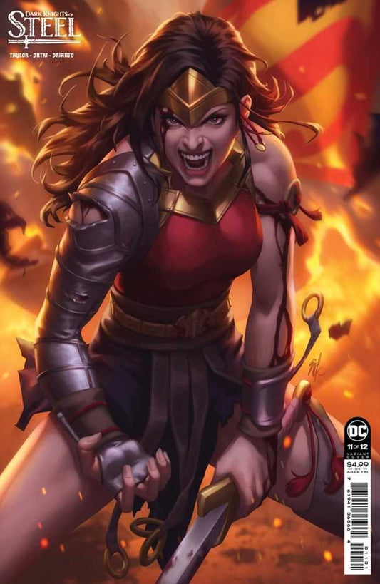 Dark Knights Of Steel #11 (Of 12) Cover B Ejikure Card Stock Variant - Inner Nerd