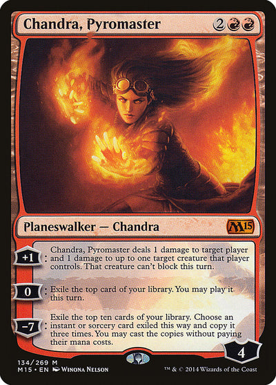 Chandra, Pyromaster (134) (Magic 2015 (M15))