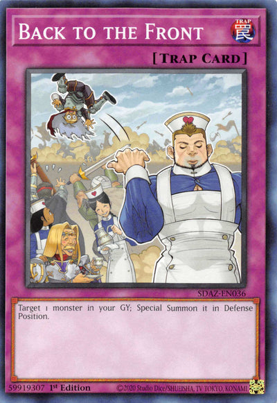 Back to the Front (SDAZ-EN036) (Structure Deck: Albaz Strike)