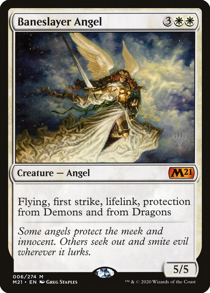 Baneslayer Angel (6) [Core Set 2021]