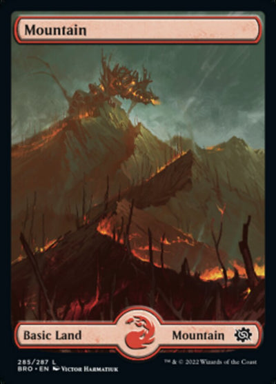 Mountain (285) - Full Art (285) (The Brothers' War)