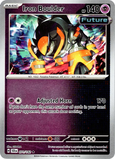 Iron Boulder (071/142) (SV07: Stellar Crown)