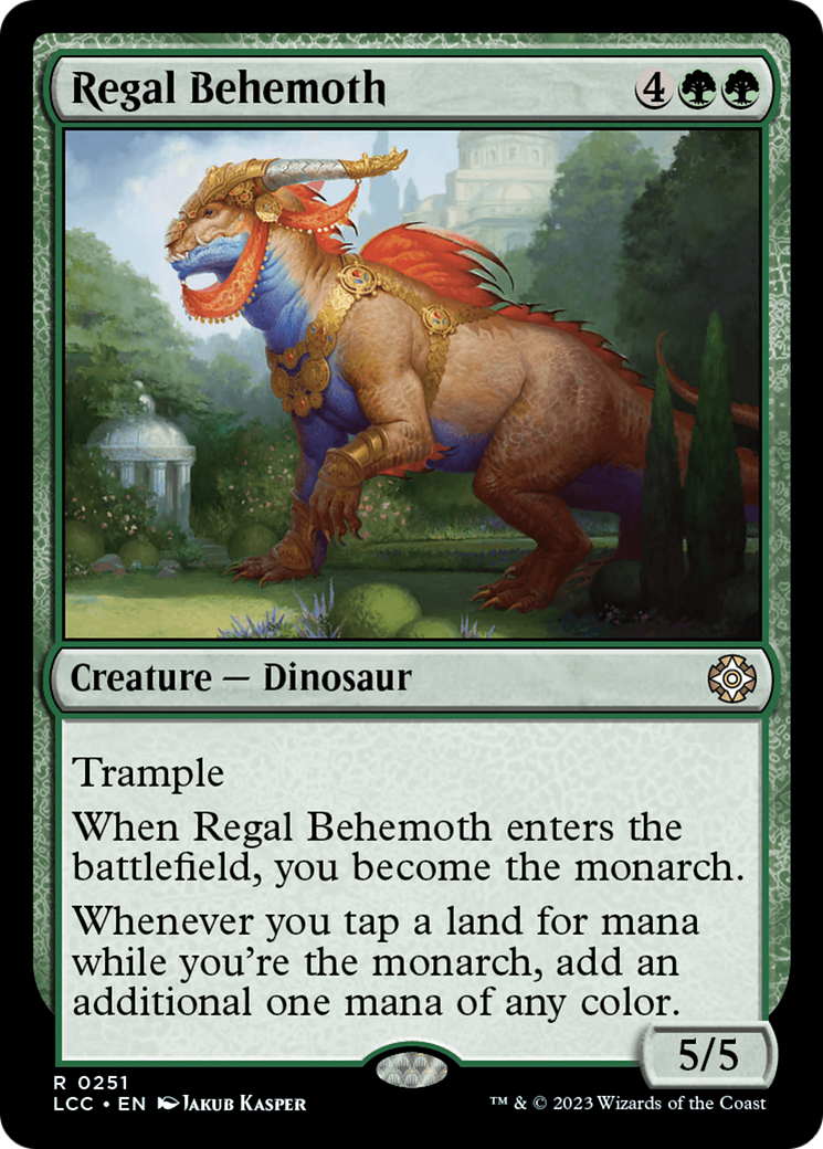 Regal Behemoth [The Lost Caverns of Ixalan Commander]