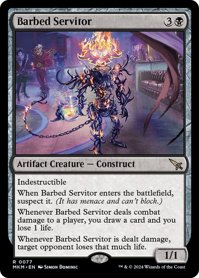 Barbed Servitor (77) [Murders at Karlov Manor]