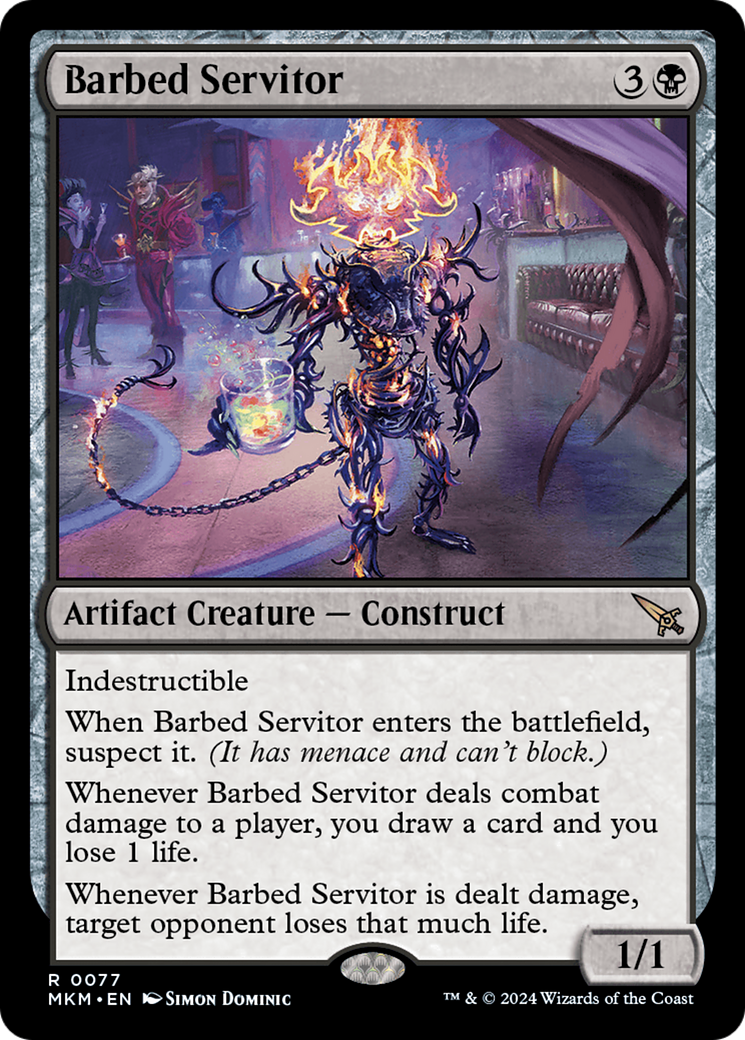 Barbed Servitor (77) [Murders at Karlov Manor]