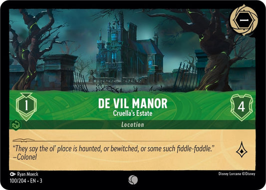 De Vil Manor - Cruella's Estate (100/204) [Into the Inklands] - Inner Nerd