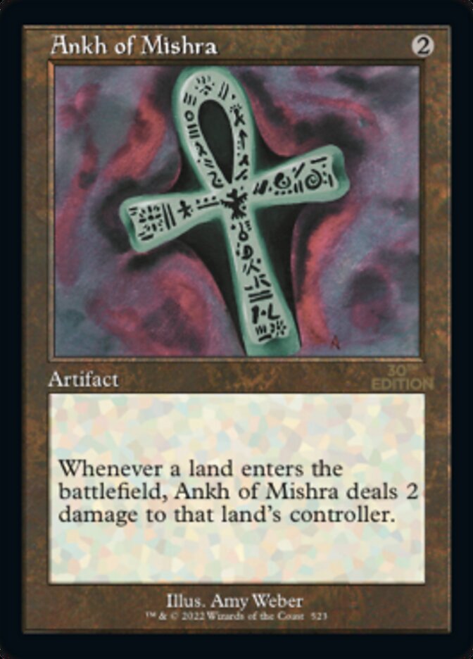 Ankh of Mishra (Retro Frame) (523) [30th Anniversary Edition]