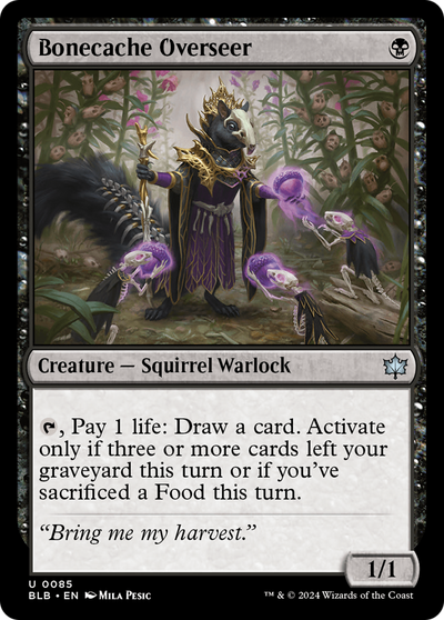Bonecache Overseer (85) (Bloomburrow)