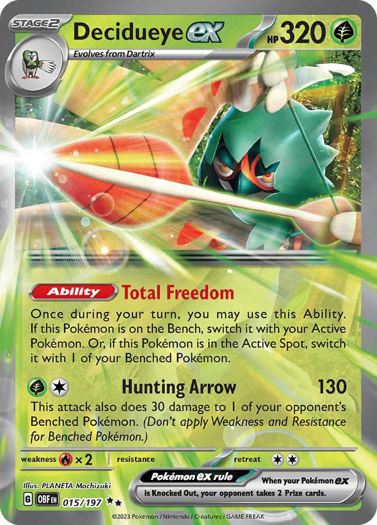 Decidueye (015/197) [Scarlet & Violet: Obsidian Flames] - Inner Nerd