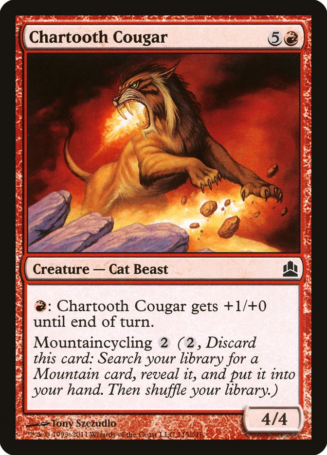 Chartooth Cougar (115) [Commander]
