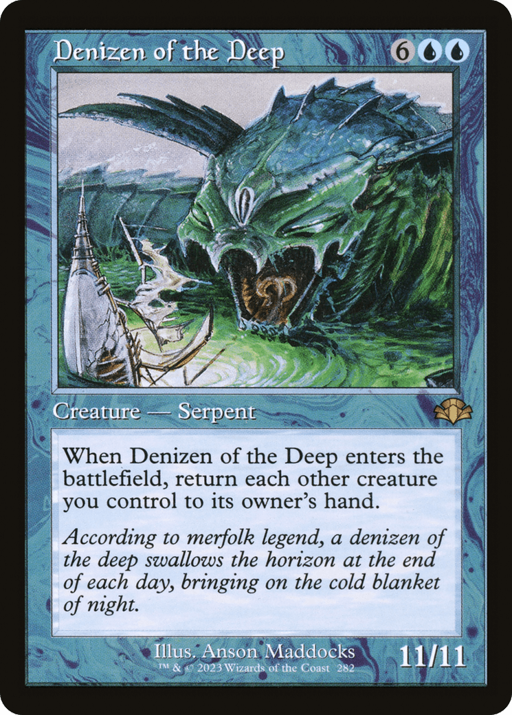 Denizen of the Deep (Retro) [Dominaria Remastered] - Inner Nerd