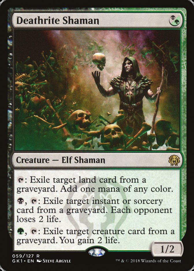 Deathrite Shaman (59) [Guilds of Ravnica: Guild Kits]