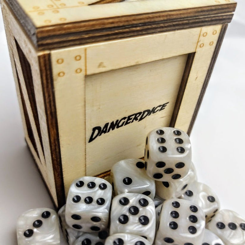 Dice Ammo Crate: Polished Bone - Inner Nerd