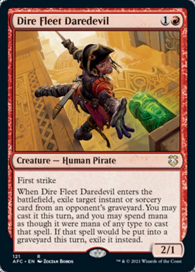 Dire Fleet Daredevil [Dungeons & Dragons: Adventures in the Forgotten Realms Commander] - Inner Nerd