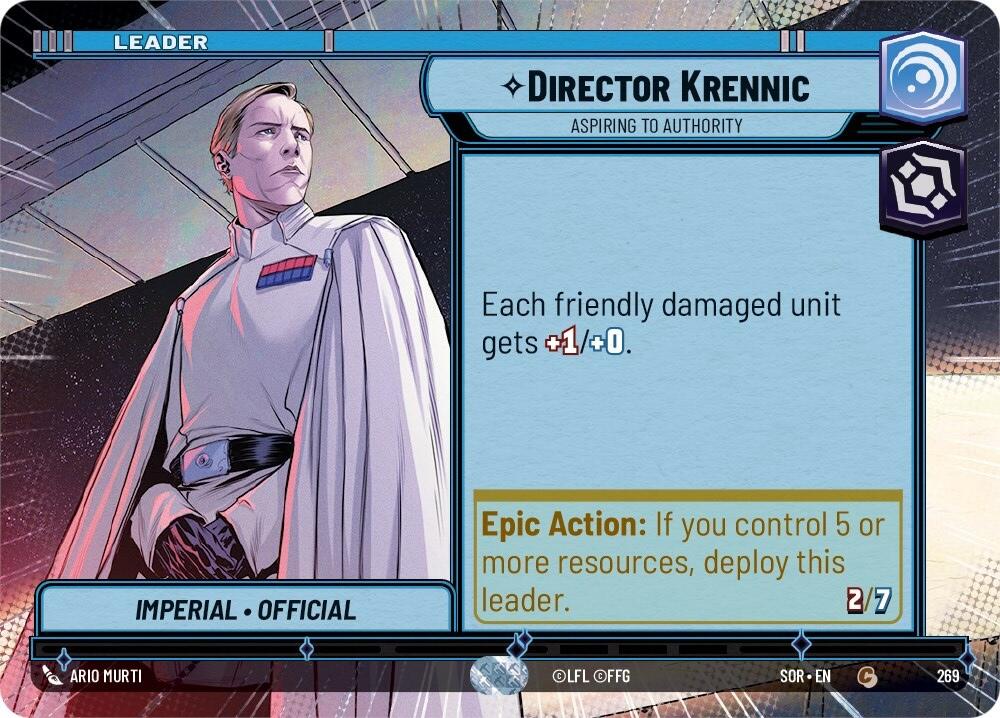 Director Krennic - Aspiring to Authority (Hyperspace) (269) [Spark of Rebellion] - Inner Nerd