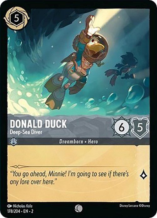 Donald Duck - Deep - Sea Diver (178/204) [Rise of the Floodborn] - Inner Nerd