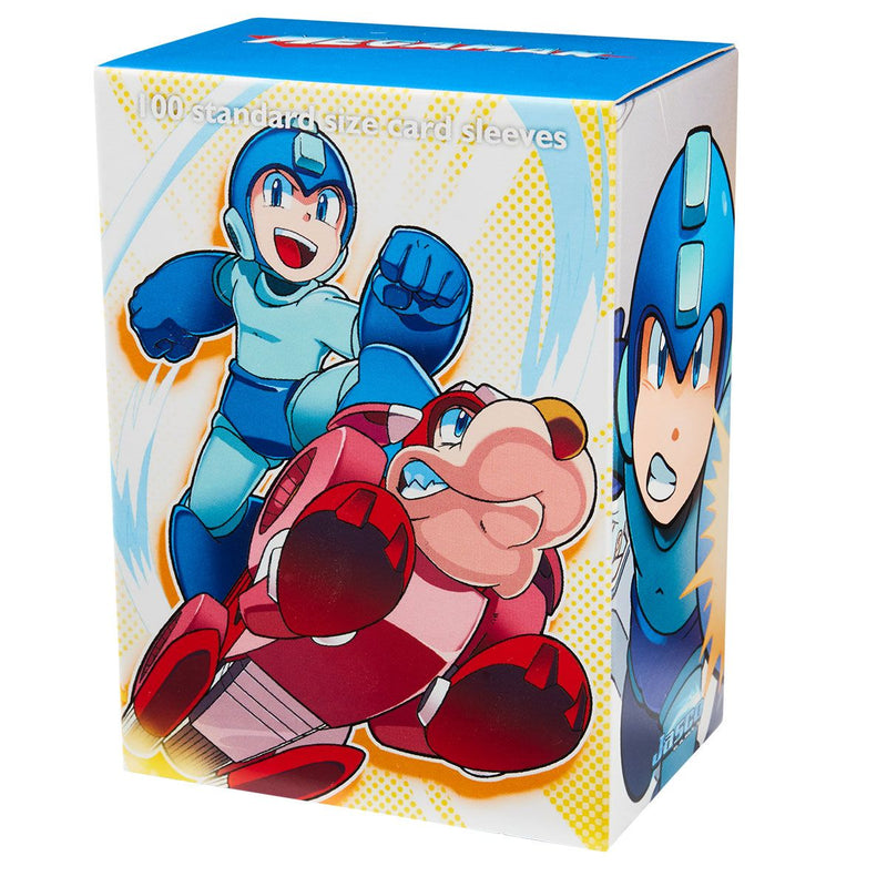 Dragon Shield: Standard 100ct Art Sleeves - Mega Man & Rush (Classic) - Inner Nerd