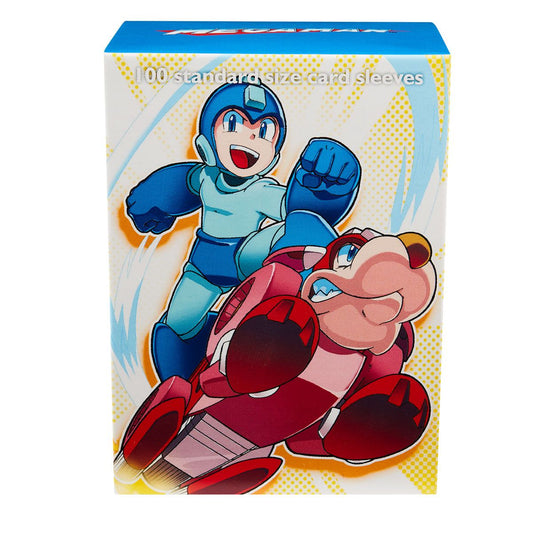 Dragon Shield: Standard 100ct Art Sleeves - Mega Man & Rush (Classic) - Inner Nerd