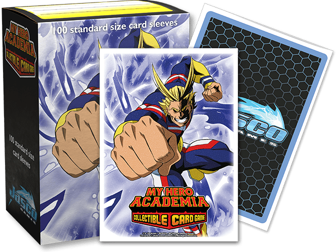 Dragon Shield: Standard 100ct Art Sleeves - My Hero Academia (All Might Punch) - Inner Nerd