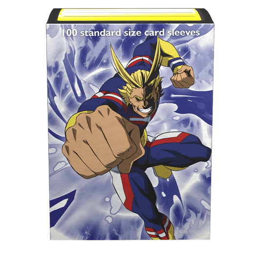 Dragon Shield: Standard 100ct Art Sleeves - My Hero Academia (All Might Punch) - Inner Nerd