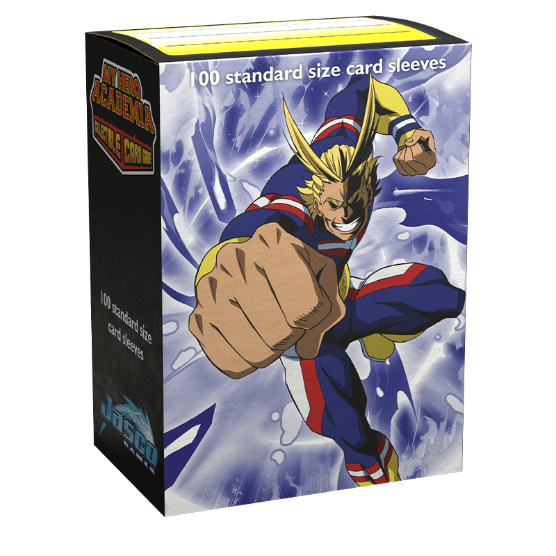 Dragon Shield: Standard 100ct Art Sleeves - My Hero Academia (All Might Punch) - Inner Nerd