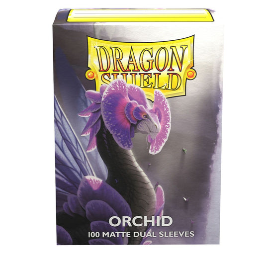 Dragon Shield: Standard 100ct Sleeves - Orchid (Dual Matte) - Inner Nerd