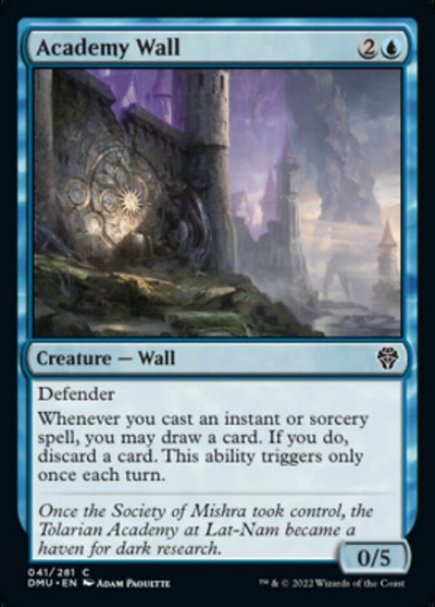 Academy Wall (41) [Dominaria United]