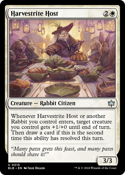 Harvestrite Host (15) (Bloomburrow)