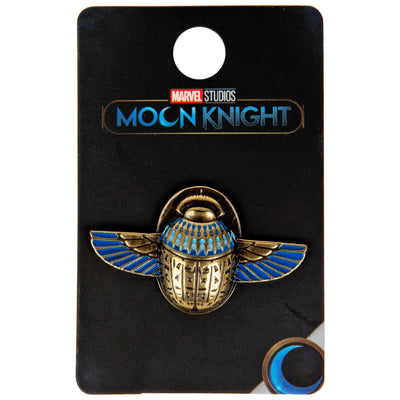 Marvel Moon Knight Scarab Gold Enamel Collector Pin