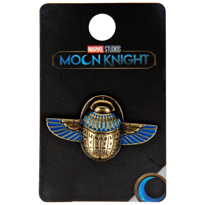 Marvel Moon Knight Scarab Gold Enamel Collector Pin