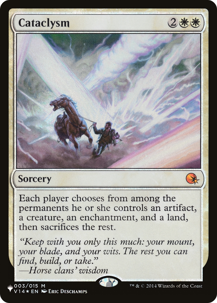 Cataclysm (003/015) [The List Reprints]