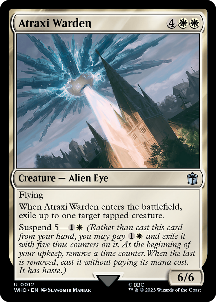 Atraxi Warden (12) [Universes Beyond: Doctor Who]