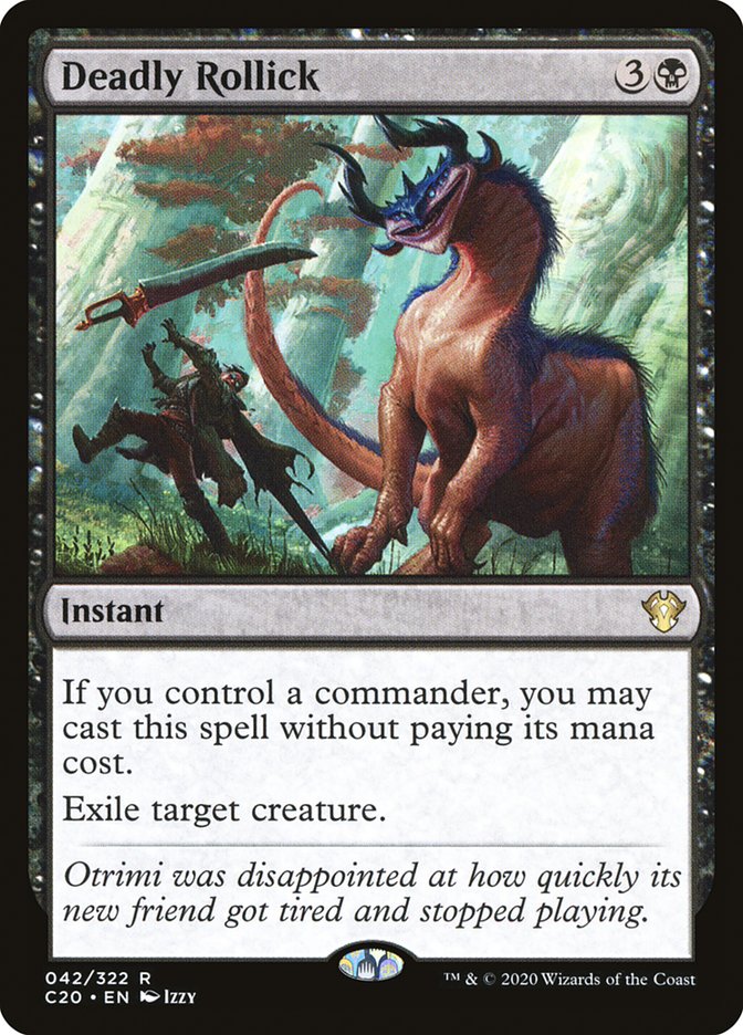 Deadly Rollick (42) [Commander 2020]
