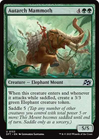 Autarch Mammoth (153) (Aetherdrift)
