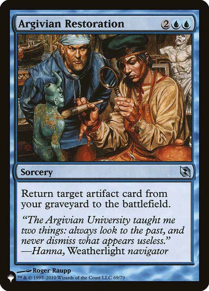 Argivian Restoration (69/79) [The List Reprints]