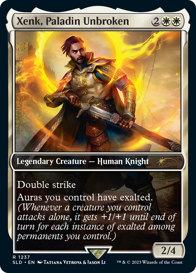 Xenk, Paladin Unbroken (1237) (Secret Lair Drop Series)