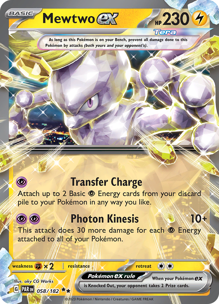 Mewtwo ex (058/182) [Paradox Rift]