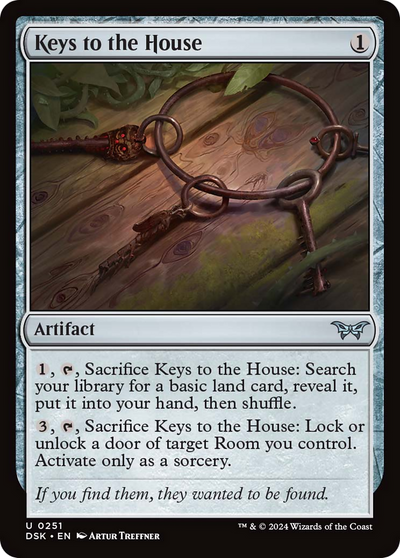 Keys to the House (251) (Duskmourn: House of Horror)